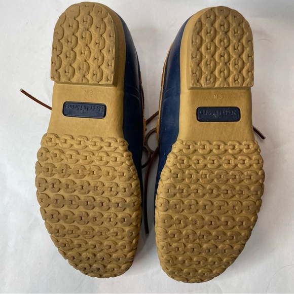 L.L. Bean The Original Duck Rain Boot Navy Shoe Size 9 - Picture 10 of 12